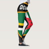 Dominica Flag Leggings (Rechts)