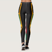 Dominica Flag Leggings (Achterkant)