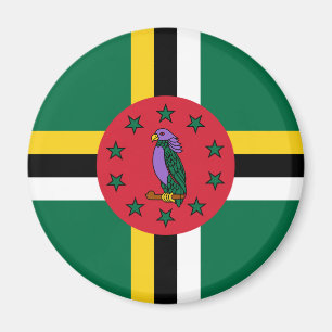 Dominica Flag Magneet