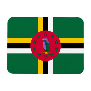 Dominica Flag Magneet