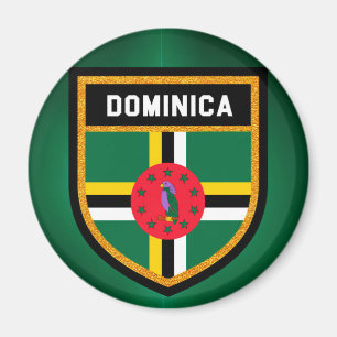 Dominica Flag Magneet