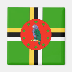 Dominica Flag Magneet