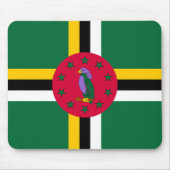 Dominica Flag Muismat (Voorkant)