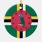 Dominica Flag Ornament (Voorkant)