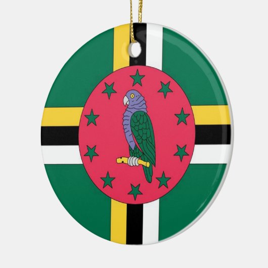 Dominica Flag Ornament (Links)