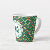 DOMINICA FLAG Patriotic Dominicaans Latte Mok (Rechterhoek)