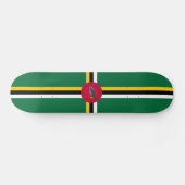 Dominica Flag Persoonlijk Skateboard (Horizontaal)