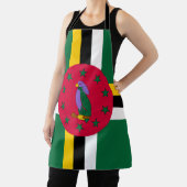 Dominica Flag Schort (Insitu)