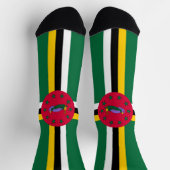 Dominica Flag Sokken (Top)