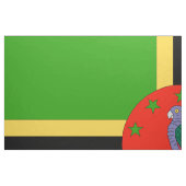 Dominica Flag Stof (Fat Quarter)