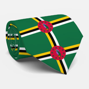 Dominica Flag Stropdas