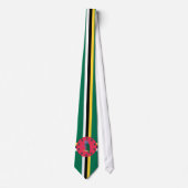 Dominica Flag Stropdas (Voorkant)