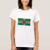 Dominica Flag T-shirt (Voorkant)
