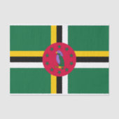 Dominica Flag Tissuepapier (Voorkant)