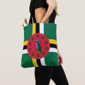 Dominica Flag Tote Bag (Dichtbij)