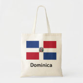 Dominica Flag Tote Bag (Voorkant)