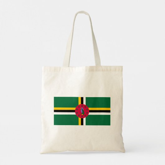 Dominica Flag Tote Bag (Achterkant)