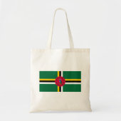 Dominica Flag Tote Bag (Voorkant)