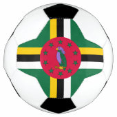 Dominica Flag Voetbal (Voorkant)