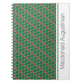 Dominica gepersonaliseerd Notitieboek tijdschrift (Voorkant)