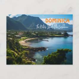 DOMINICA Het Natuur eiland van de Caraïben Briefkaart