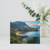 DOMINICA Het Natuur eiland van de Caraïben Briefkaart (Staand voorkant)