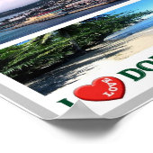 Dominica - I Love - Poster (Hoek)
