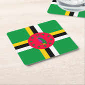 Dominica Kartonnen Onderzetters (Schuin)