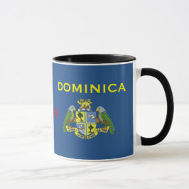 Dominica - Klassieke vlag en Mok van de rest