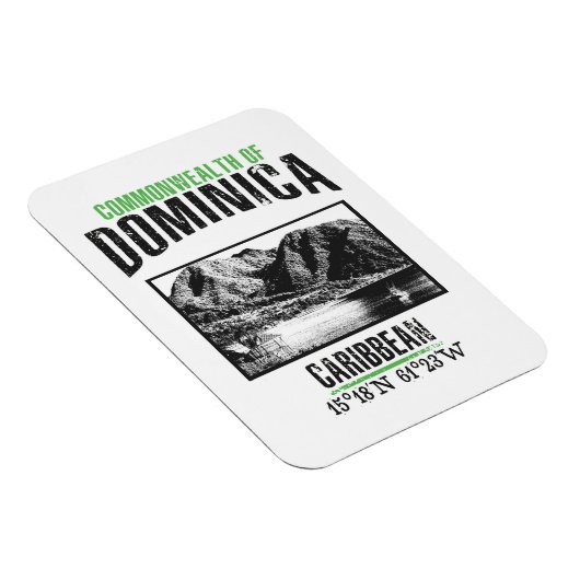Dominica Magneet (Rechterzijde)