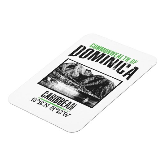 Dominica Magneet (Linkerzijde)