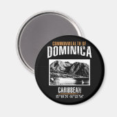 Dominica Magneet (Voorkant / Achterkant)