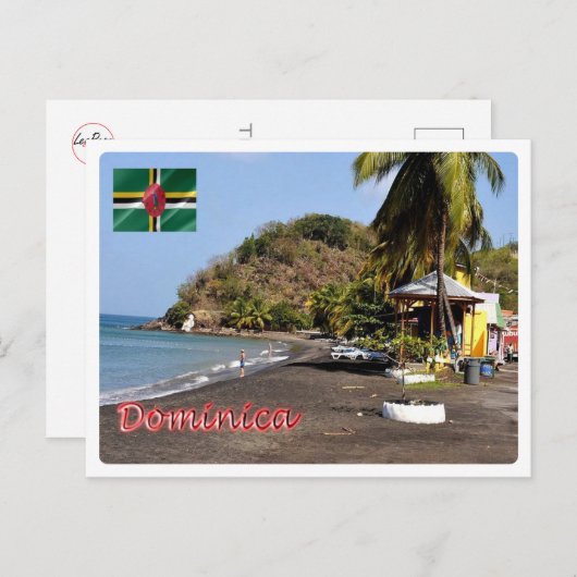 Dominica - Mero Beach - Briefkaart (Voorkant / Achterkant)