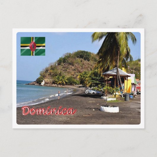 Dominica - Mero Beach - Briefkaart (Voorkant)