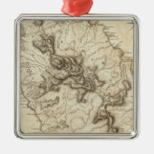 Dominica Metalen Ornament (Voorkant)