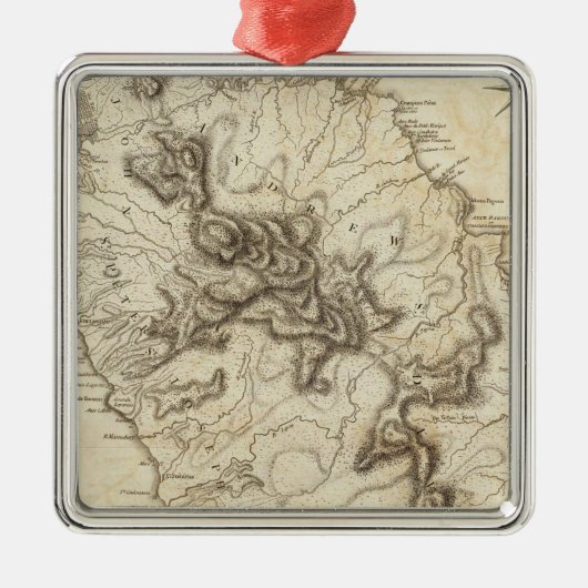 Dominica Metalen Ornament (Voorkant)