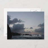 Dominica Natuur Isle Zee Uitzicht Briefkaart (Voorkant / Achterkant)