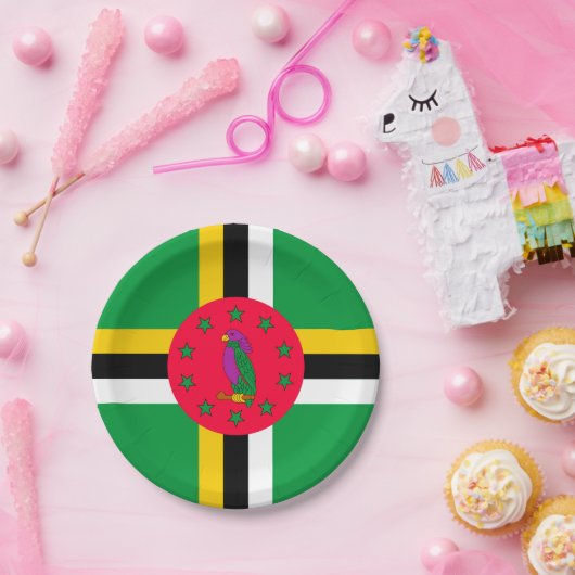 Dominica Papieren Bordje (Feest)