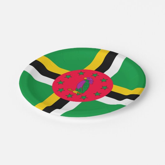 Dominica Papieren Bordje (Gekanteld)