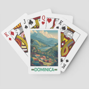 Dominica Reis Kunst Vintage Pokerkaarten
