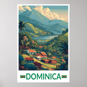 Dominica Reis Kunst Vintage Poster