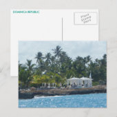 DOMINICA REPUBLIEK 2 BRIEFKAART (Voorkant / Achterkant)