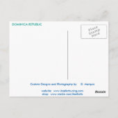 DOMINICA REPUBLIEK 2 BRIEFKAART (Achterkant)