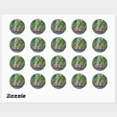 Dominica Ronde Sticker (Vel)