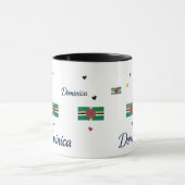 Dominica Roots Pattern Mok | Caribische Vlag (Midden)