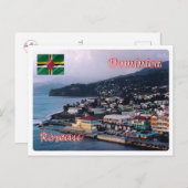 Dominica - Roseau - Briefkaart (Voorkant / Achterkant)