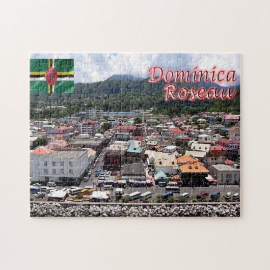 Dominica - Roseau - Cuise Pics - Legpuzzel (Horizontaal)