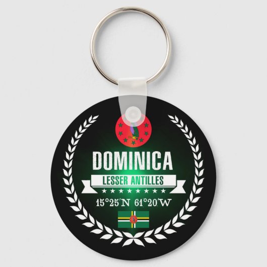 Dominica Sleutelhanger (Voorkant)