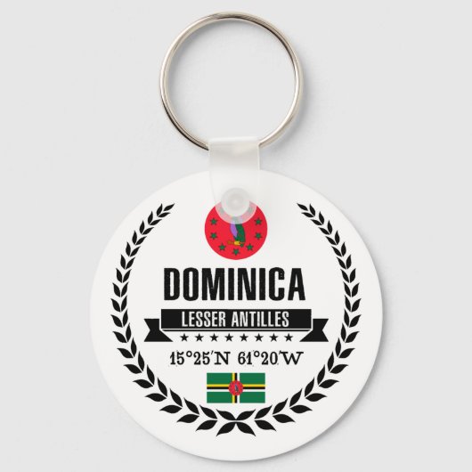Dominica Sleutelhanger (Voorkant)