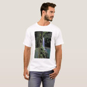 Dominica, Smaragdbron, Waterval. T-shirt (Voorkant volledig)